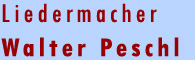 Logo Liedermacher Walter Peschl